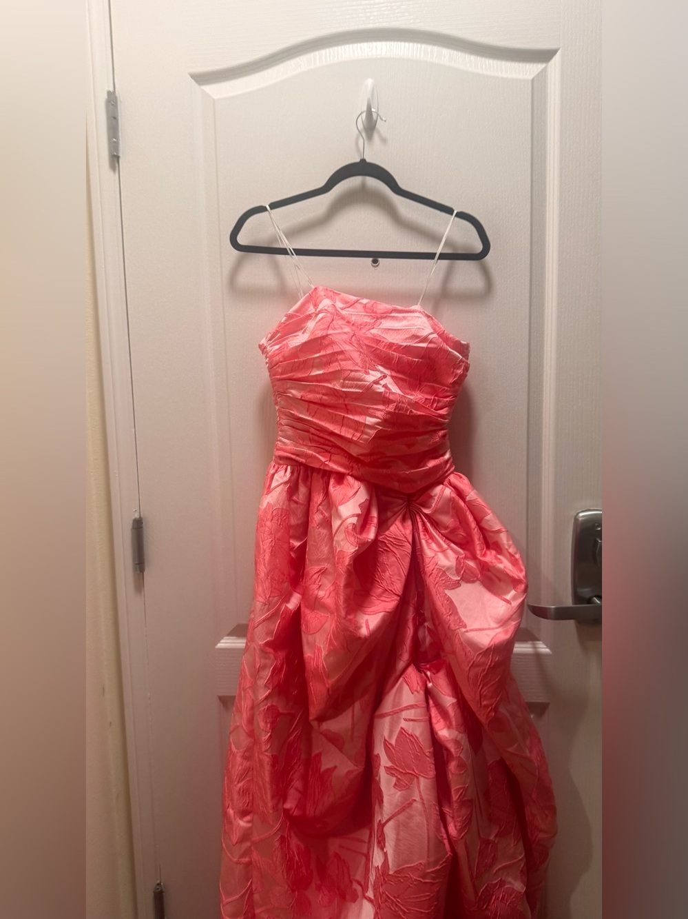 ELLIATT Dionne Strapless Gown in Pink Floral Evening Gown Size S NWT - Picture 5 of 7